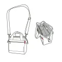 Torba Allrounder Cross 4l dots white - 3