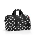 Bag ALLROUNDER L, dots white - 4