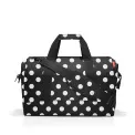 Bag ALLROUNDER L, dots white - 2