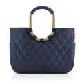 Bag LOOPSHOPPER L FRAME, rhombus midnight gold - 3
