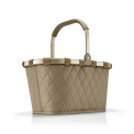 shopping basket Carrybag 22l rhombus olive