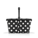 shopping basket Carrybag 22l dots white - 7