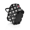 shopping basket Carrybag XS 5l dots white - 7