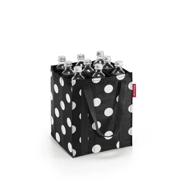 bottle bag Bottlebag dots white - 1