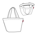 Bag Shopper M 15l dots white - 7