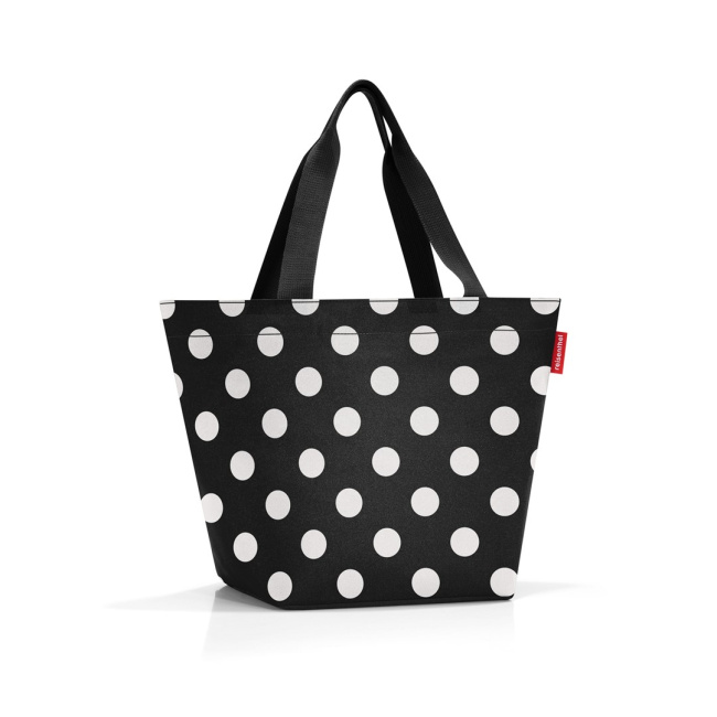 Bag Shopper M 15l dots white - 1