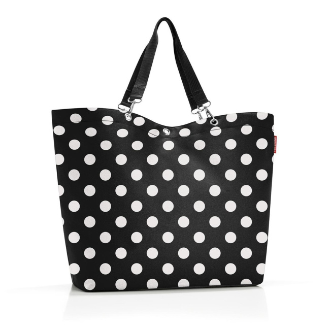 Bag Shopper XL 35l dots white