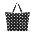 Bag Shopper XL 35l dots white - 3