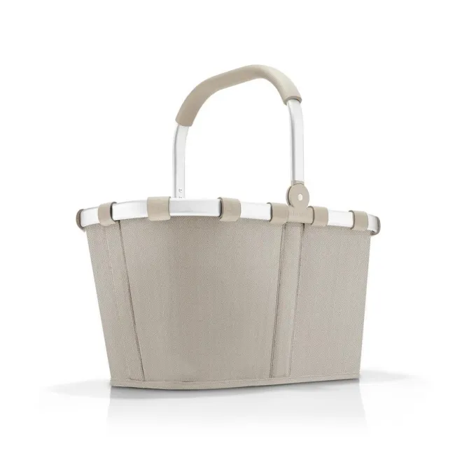 shopping basket Carrybag 22l herringbone sand