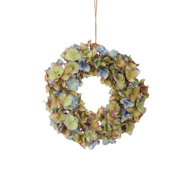 Hydrangea wreath 32cm - 1