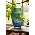 vase Kentwood 32x20cm glass blue - 3
