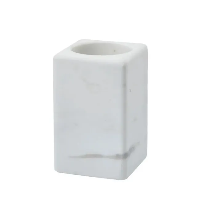 toothbrush cup Hammam 10,5x6,7cm white