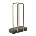 Towel rack Hammam 17x24.5cm brown - 1