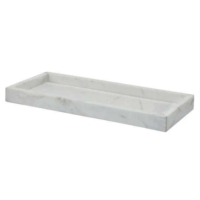 Taca dekoracyjna Hammam 35x15x3cm biała