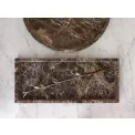 Decorative tray Hammam 35x15x3cm white - 7