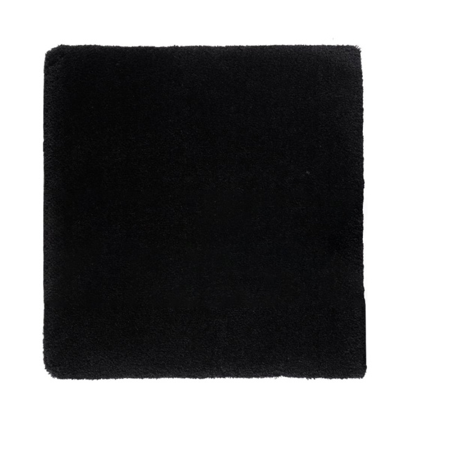 Dywanik łazienkowy Mauro 60x60cm czarny