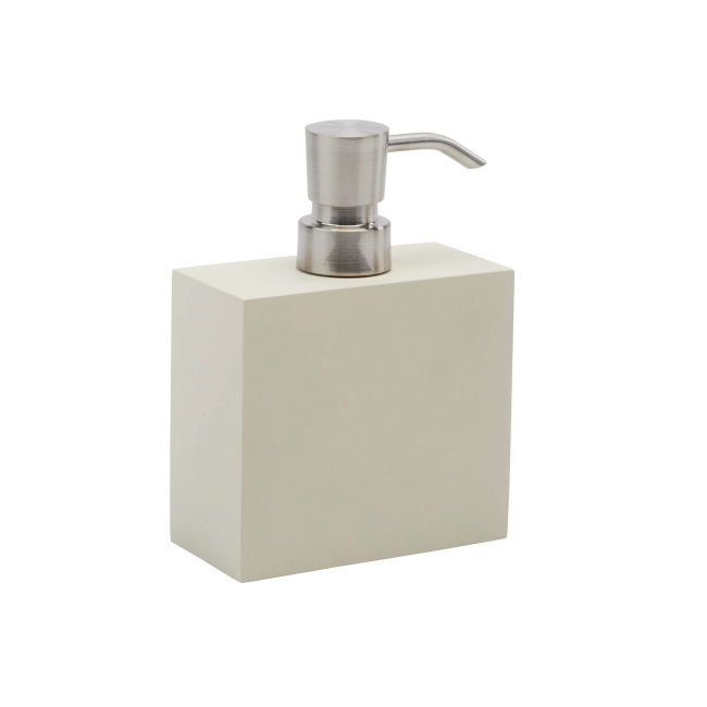 Soap dispenser Moon 15x10,7x5,2cm 270ml linen