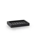 Soap dish Moon 13,5x8,8x2cm black - 1