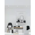 Soap dish Moon 13,5x8,8x2cm black - 4