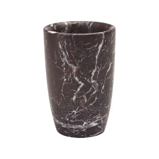 toothbrush cup Mundo 10x7cm rosso