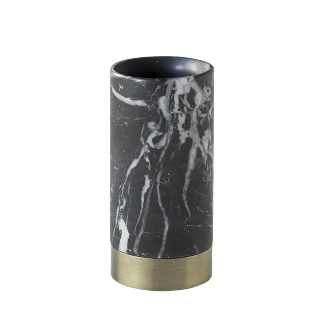 Kubek na szczoteczki Nero 13x6cm black
