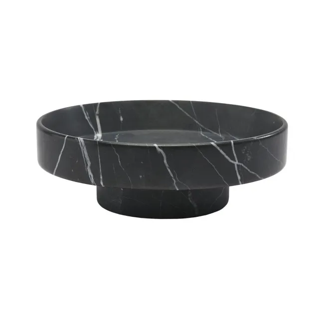 Patera na nodze Nero 30x10cm black