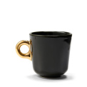 Cup with saucer Sculpture 90ml for espresso green - 3