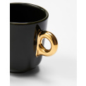 Cup with saucer Sculpture 90ml for espresso green - 2