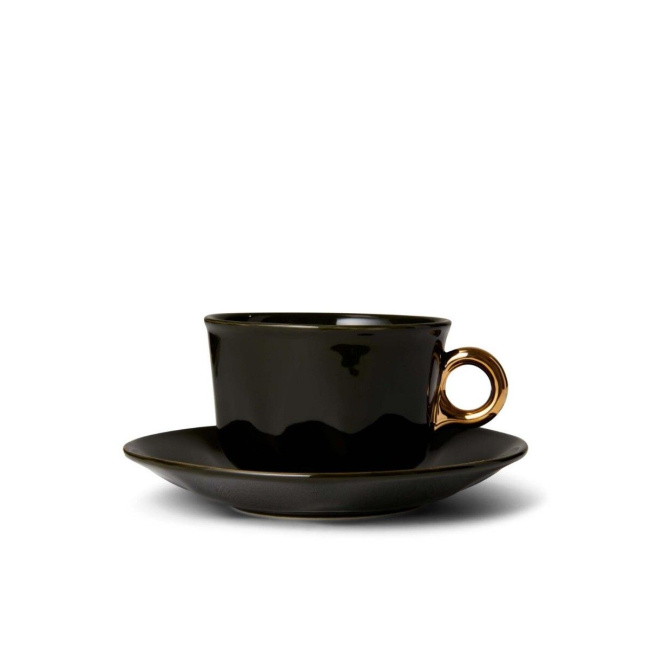 Cup with saucer Sculpture 220ml for coffee