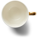 Cup with saucer Sculpture 220ml for coffee off white - 4