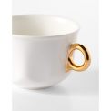 Cup with saucer Sculpture 220ml for coffee off white - 12