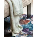 plaid Knited Ajour 130x170cm anique white - 5