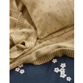 plaid Knited Ajour 130x170cm fern yellow - 3