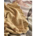 plaid Knited Ajour 130x170cm fern yellow - 5