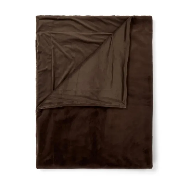 plaid Furry 150x200cm chocolate