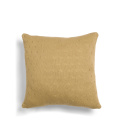 cushion Knited Ajour 50x50cm fern yellow