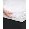 sheet Molton 160x220cm with elastic band white - 4