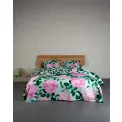 Bedding set Bloom 140x220 + 1x 60x70cm misty green - 3