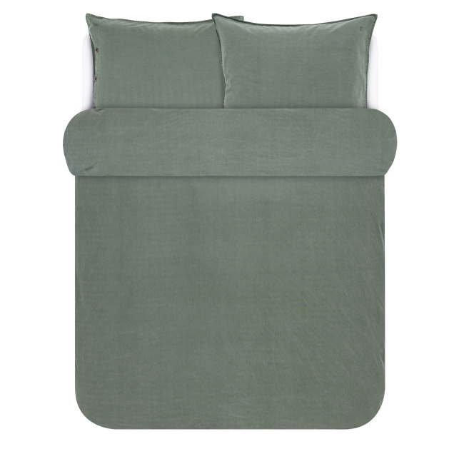 Bedding set Senja 200x220cm + 60x70 cm green