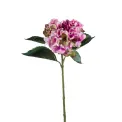 Hortensja 53cm fioletowo-zielona