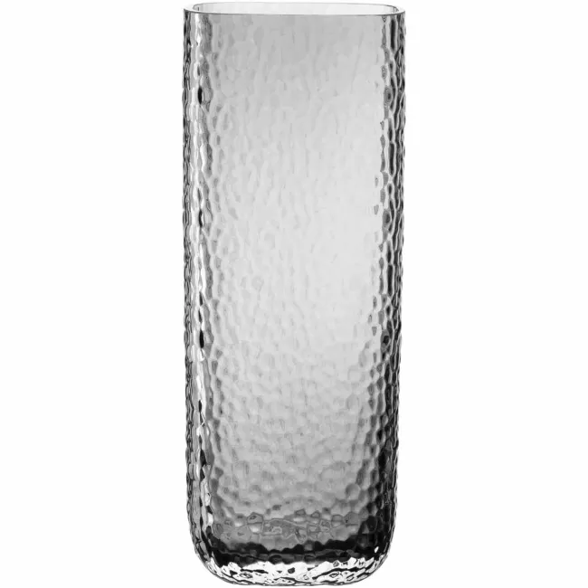 Vase Martello 27cm grey