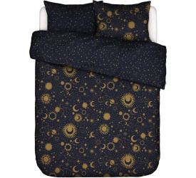 Komplet pościeli Luna 200x220 + 60x70 nightblue