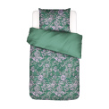 Bedding Yfke 140x200cm with pillowcase 70x90cm green - 1