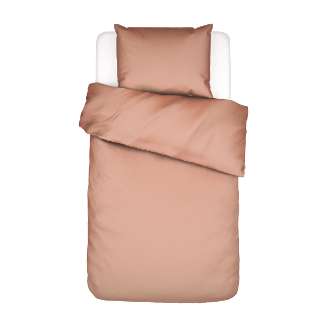 Bedding Minte 135x200cm with pillowcase 60x80cm bright terra - 1