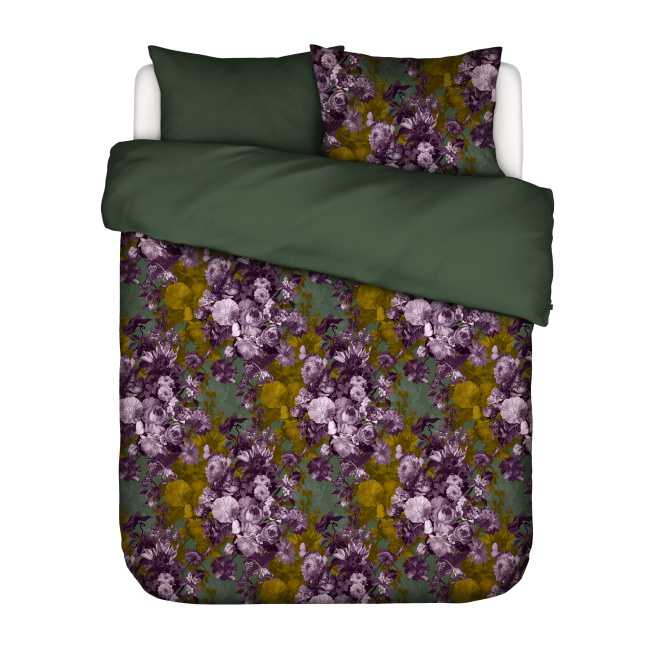 bedding set Leila 200x200cm forest green - 1