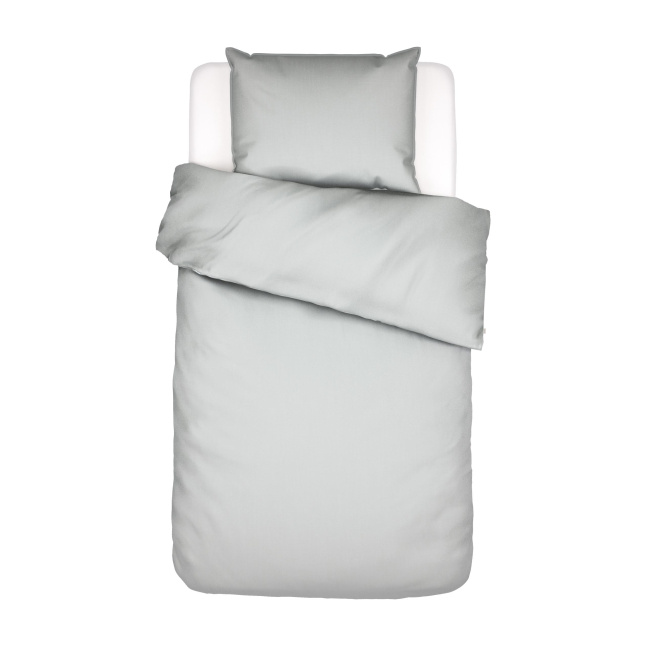 bedding Minte 155x220cm with pillowcase 80x80cm grey - 1