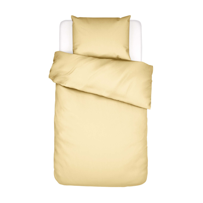 bedding Minte 135x200cm with pillowcase 80x80cm yellow