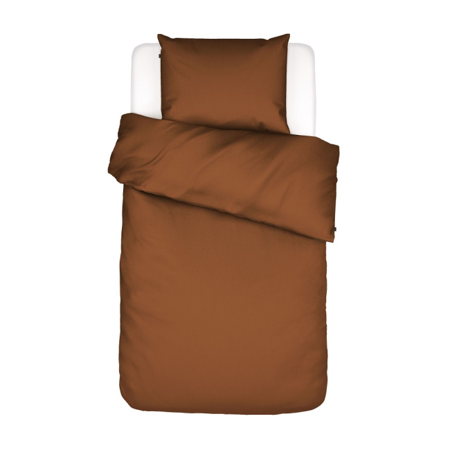 bedding set Minte 155x220cm leather brown