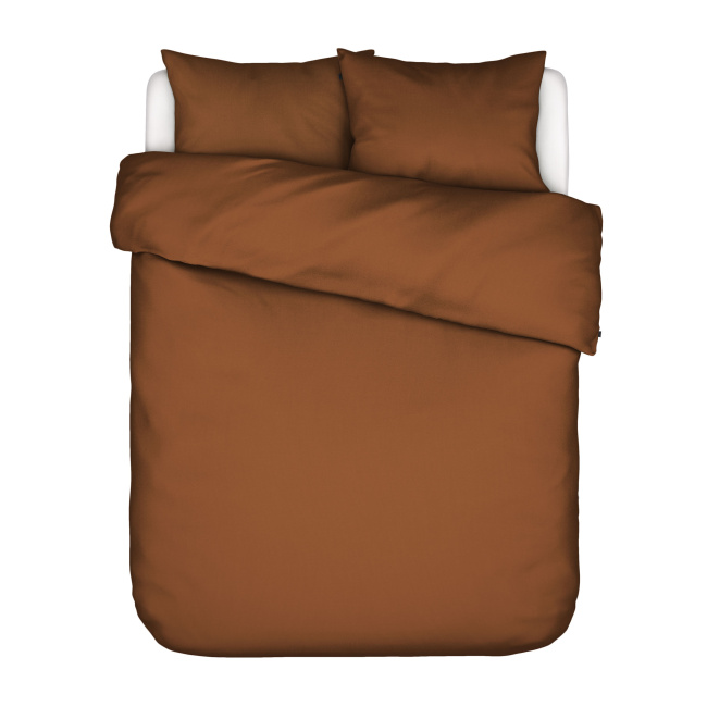 bedding set Minte 200x200cm leather brown