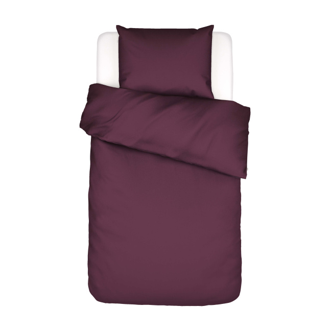 bedding set  Minte 135x200cm burgundy - 1